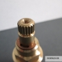 COPPIA VITONI GS ASTA MM 15 PER S. POLARE art. 7172
