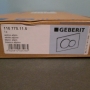 GEBERIT SIGMA COMMAND PLANE 01 WHITE ART. 115.770.11.5 FOR UNICA INCREASED CASSETTE +