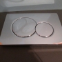 GEBERIT COMMAND PLATE SIGMA01 CHROME ART. 115.770.21.5 FOR UNICA INCREASED CASSETTE +