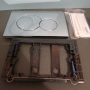 GEBERIT PLACCA DI COMANDO SIGMA01 CROMATA ART. 115.770.21.5 PER CASSETTA INCASSO UNICA+
