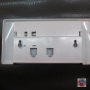 TREMOLADA CASSETTA CASSETTA INCASSO MONOTASTO OLD TYPE WHITE ART. 6010b