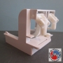 GEBERIT RICAMBIO SUPPORTO DUE TASTI ART. 240510 PER CASSETTA SPESSORE CM 12