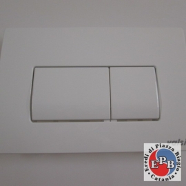 VALSIR PLATE DOUBLE BUTTON 3 TROPEA WHITE DUAL EXHAUST ART.VS0871301