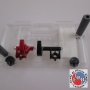 TECE RICAMBIO LEVE DI AZIONAMENTO NUOVO MODELLO PER CASSETTA SPESS. 8 CM . ART 9820194 COMPLETO DI LEVE