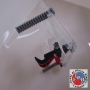 TECE RICAMBIO LEVE DI AZIONAMENTO NUOVO MODELLO PER CASSETTA SPESS. 8 CM . ART 9820194 COMPLETO DI LEVE