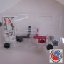TECE RICAMBIO LEVE DI AZIONAMENTO NUOVO MODELLO PER CASSETTA SPESS. 8 CM . ART 9820194 COMPLETO DI LEVE