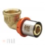 RACCORDO MULTIPINZA IVAR GOMITO FEMMINA 3/4X26