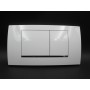 GEBERIT RICAMBIO PLACCA DUE TASTI BIANCA/CROMO TWINLINE 30ART 115899KJ1