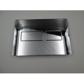 TECE SOLID PLACCA DOPPIO TASTO CROMO IN METALLO 9240431